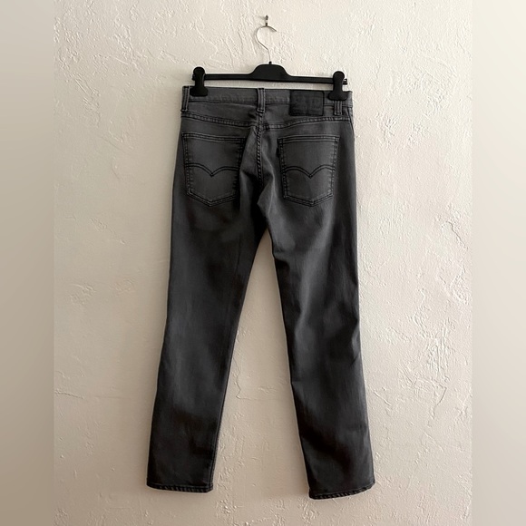 LEVI’S 511 MENS GRAY DENIM JEANS BLACK TAB SLIM FIT SIZE 30 X 30 - Picture 3 of 10